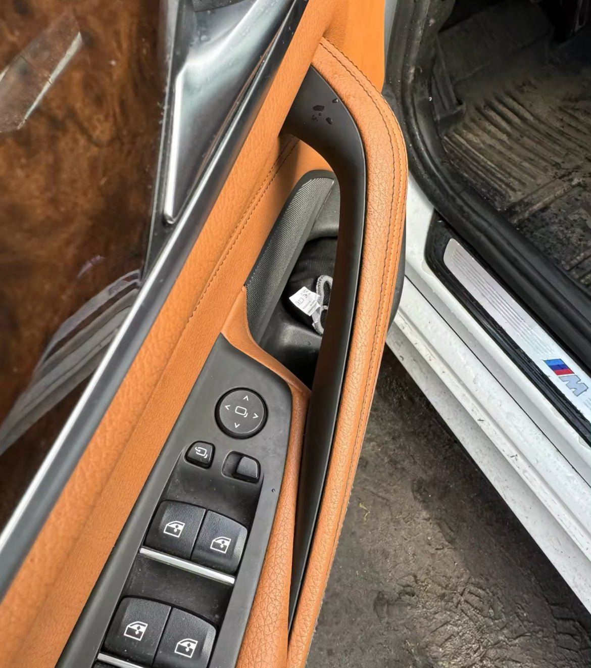 BMW G30 G31 Interior Handles, Front Doors, Pair 2 pcs