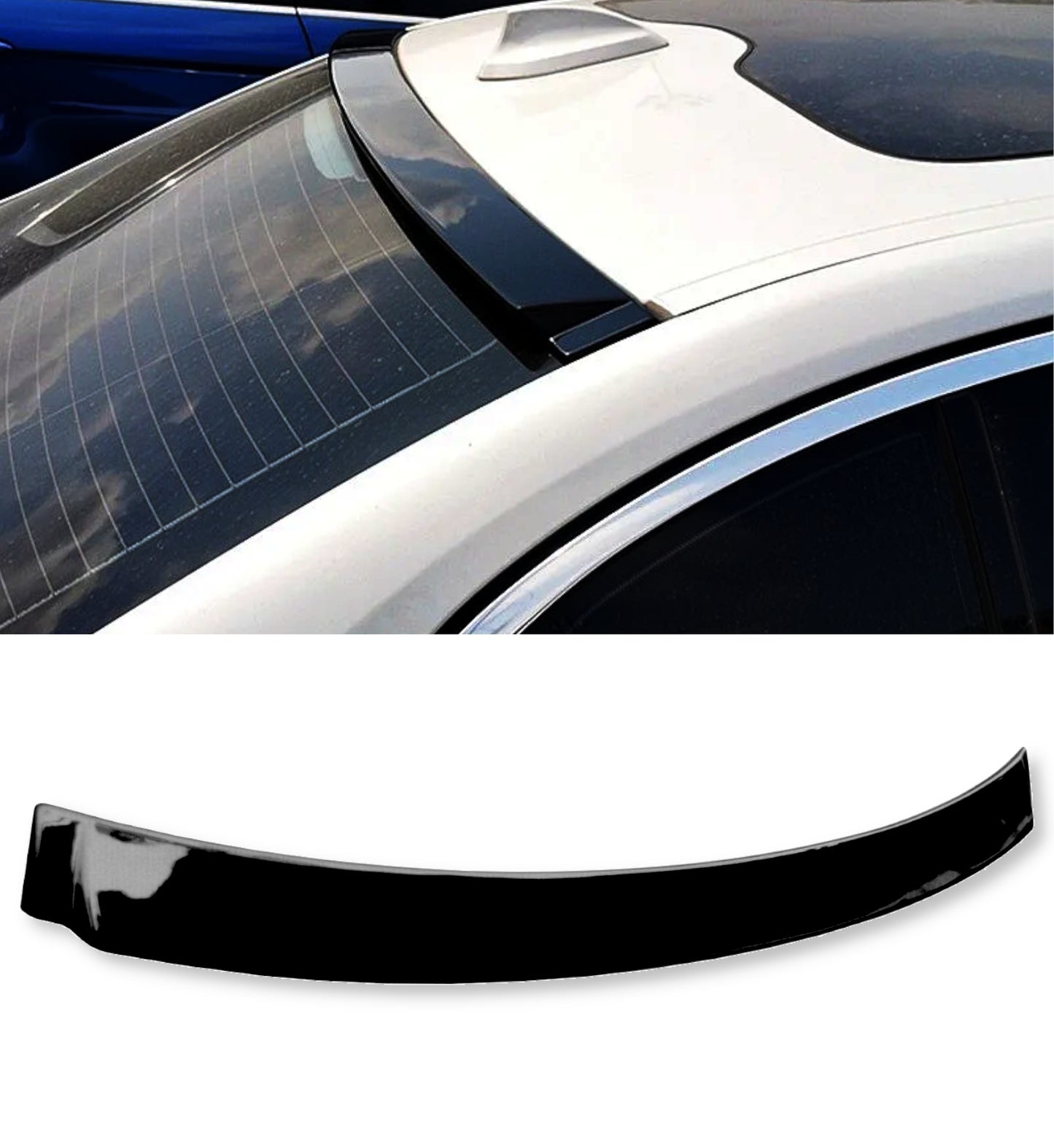 KROVNI SPOJLER za BMW F30 2012.-2018. Piano Crni
