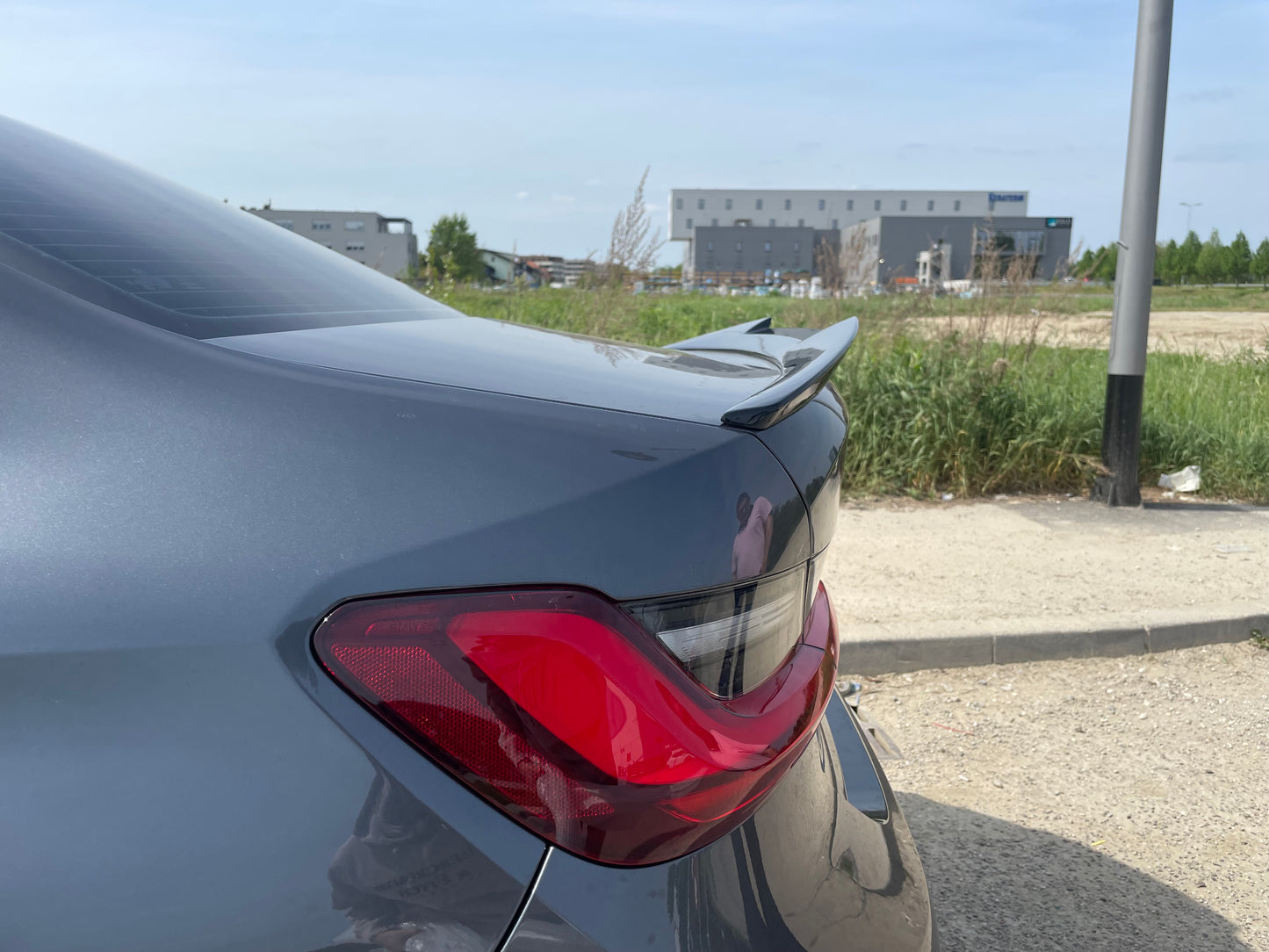 M4 REAR SPOILER for BMW Series 3 G20 Piano Black