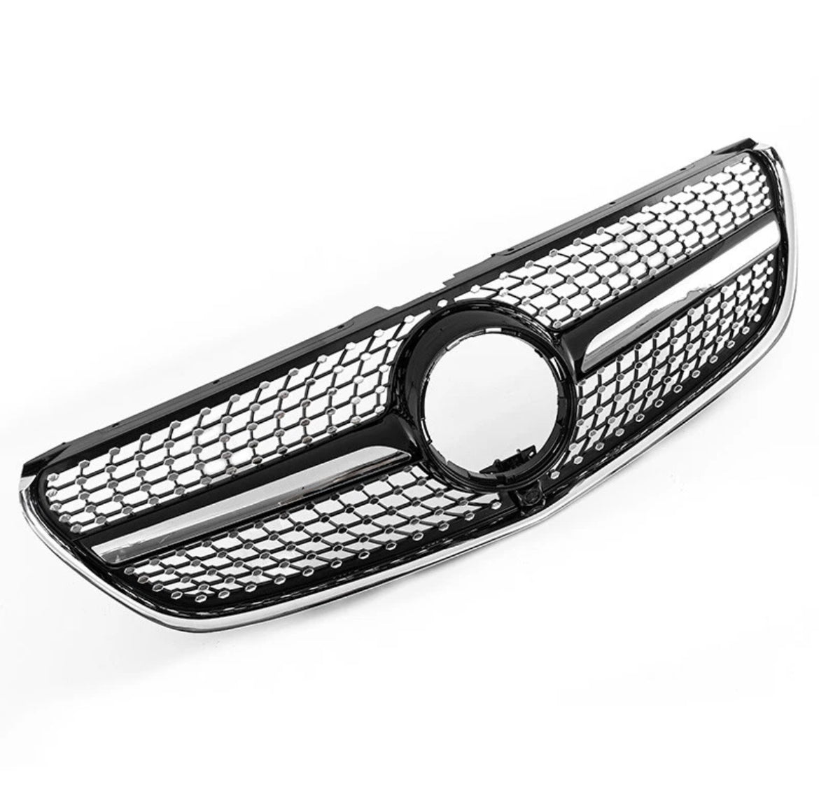 Mercedes V-Klasa W447 Diamond Grill Rešetka hladnjaka Piano Crna Night paket