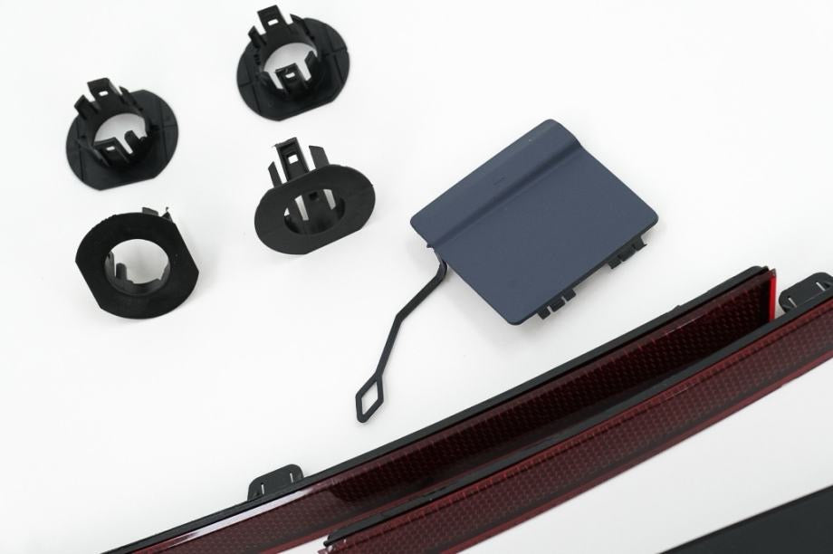 BMW F30 M-Package REAR BUMPER with PDC + M Performance DIFFUSER