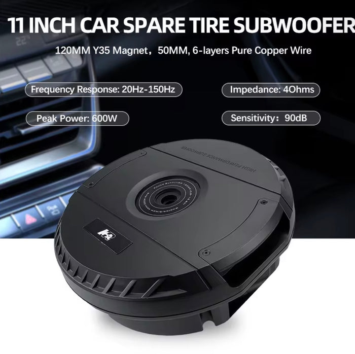 Aktivni subwoofer 300W RMS 600W 11” Rezervni kotač