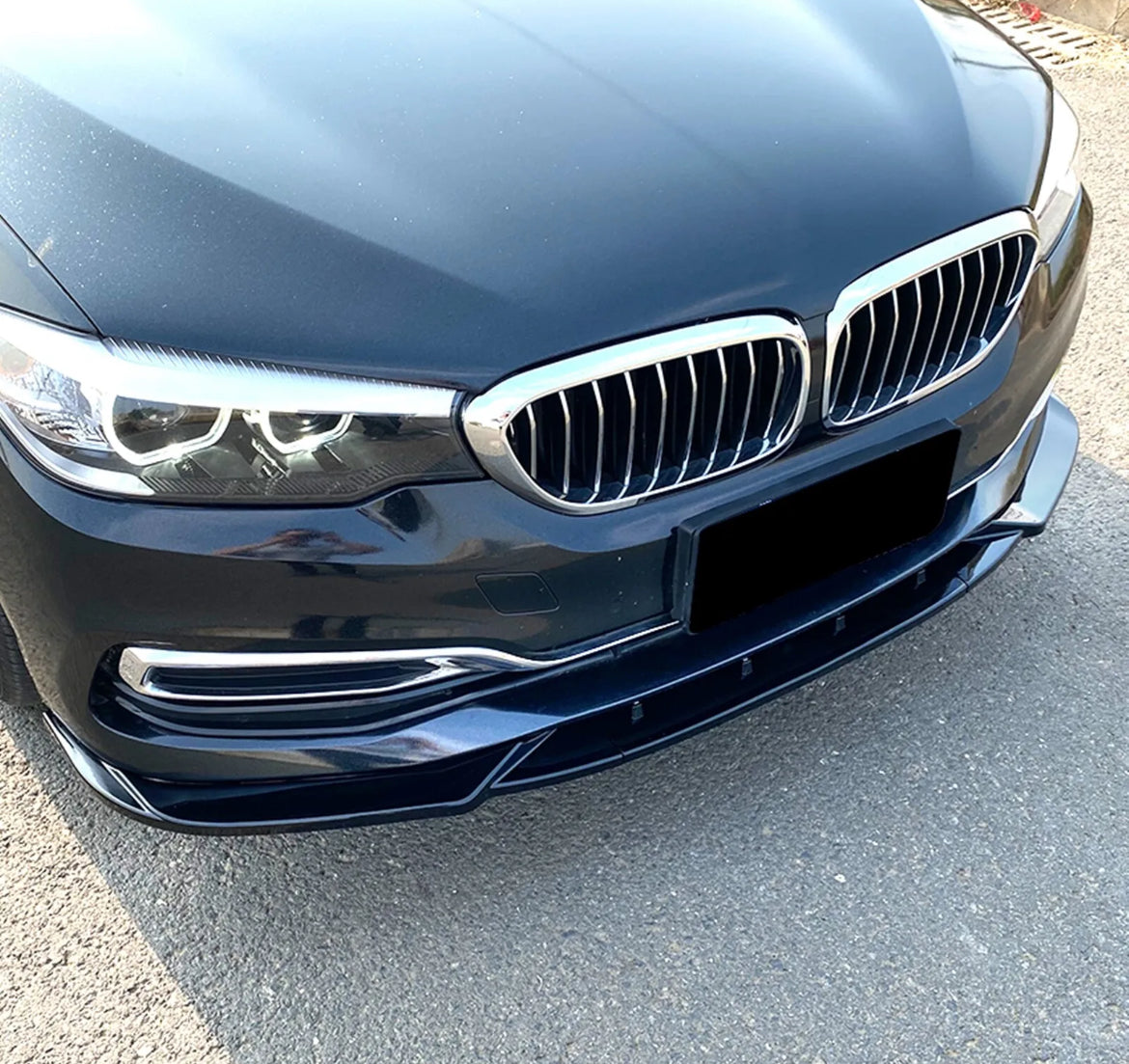 BMW G30 G31 FRONT LIP Piano Black Standard Bumper