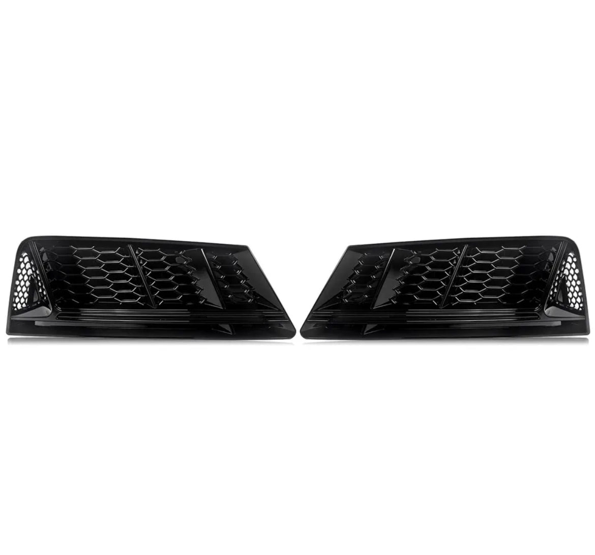 Bumper GRILLES for AUDI A4 B9 Honeycomb