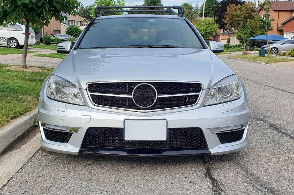 Mercedes C Class W204 C63 AMG Front Bumper Facelift look 2007-2015