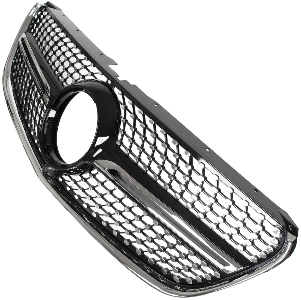 Mercedes V-Klasa W447 Diamond Grill Rešetka hladnjaka Piano Crna Night paket