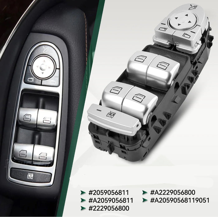 Stikala za dvig stekel Mercedes W205 Razred C GLC X253 W222 Razred S