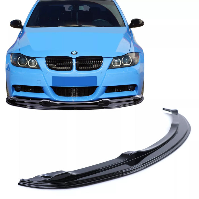 SPREDNJI ZAŠČITNI LISTI ZA BMW E90 E91 PRE-LCI, KLAVIROV ČRNA, M Performance