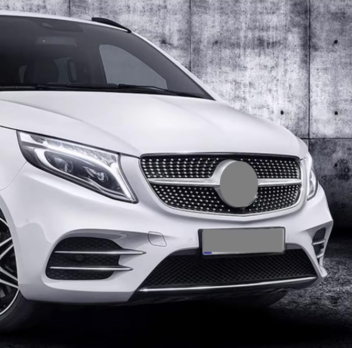 Mercedes V-Class W447 AMG Front Bumper