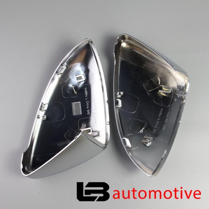 Matt Alu POKLOPCI RETROVIZORA za VW GOLF VII 7 7.5 - LB Automotive - 100095