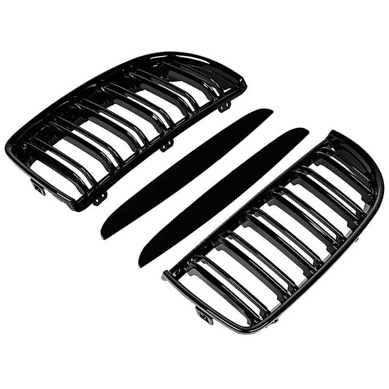 REŠETKA HLADNJAKA za BMW E90 E90 Pre-LCI Crna sjajna - LB Automotive - 120033