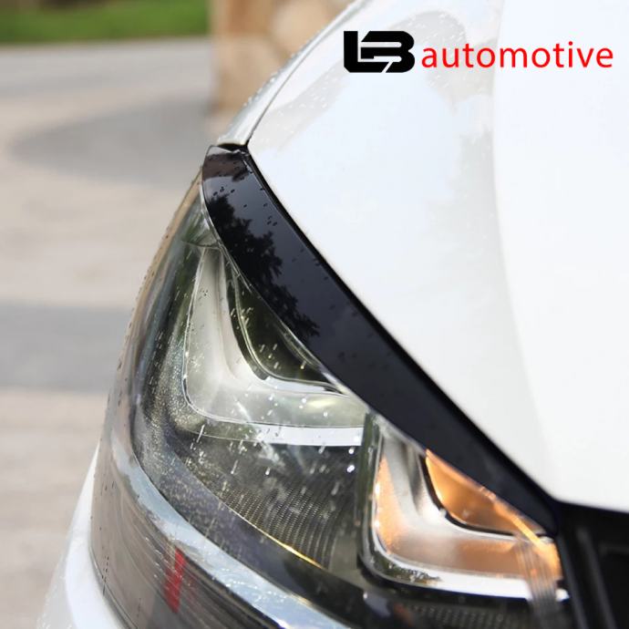 Okrasne obrvi za VW GOLF 7 Black