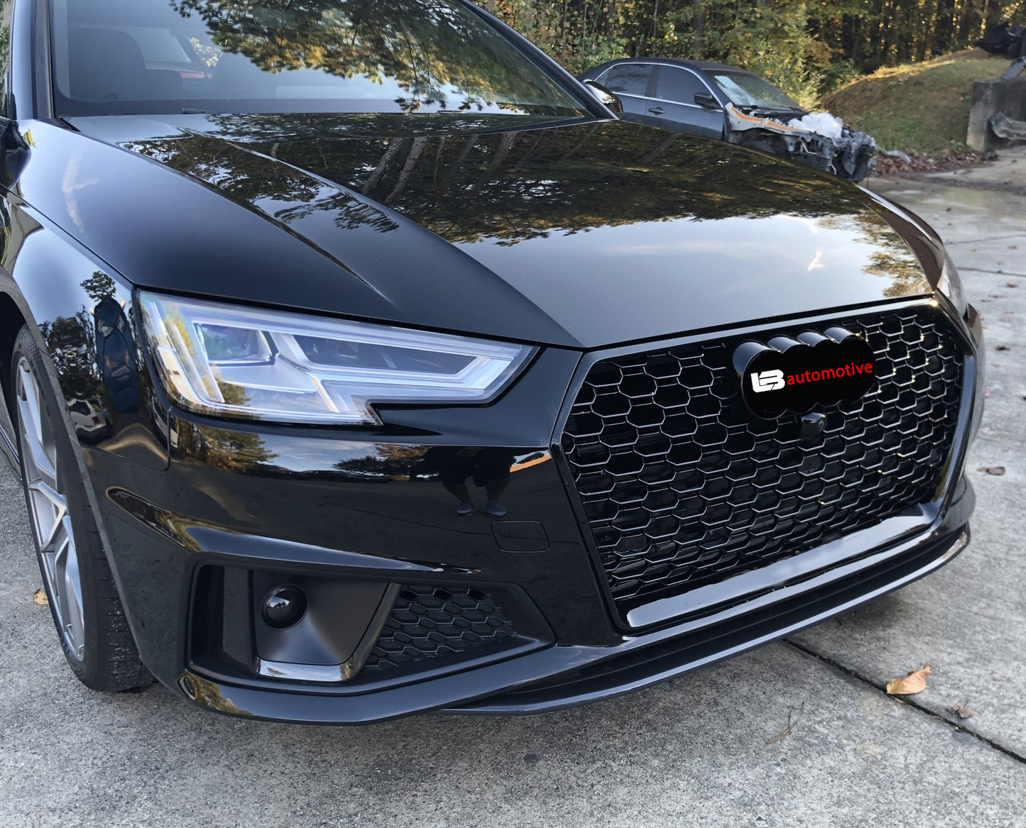 Radiator grille for Audi A4/S4 B9 RS4 Look