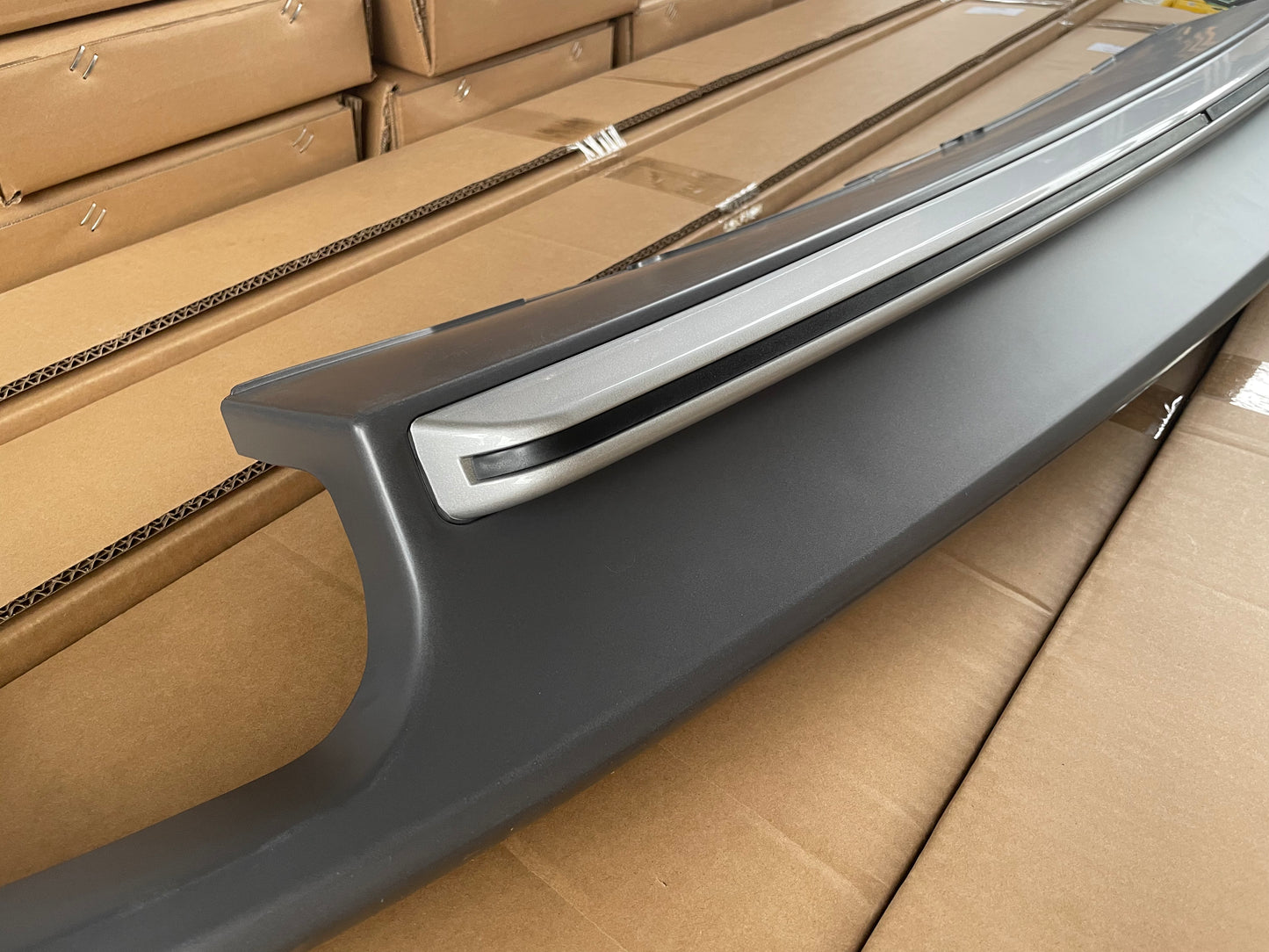 AUDI A6 C7 Rear diffuser with exhausts