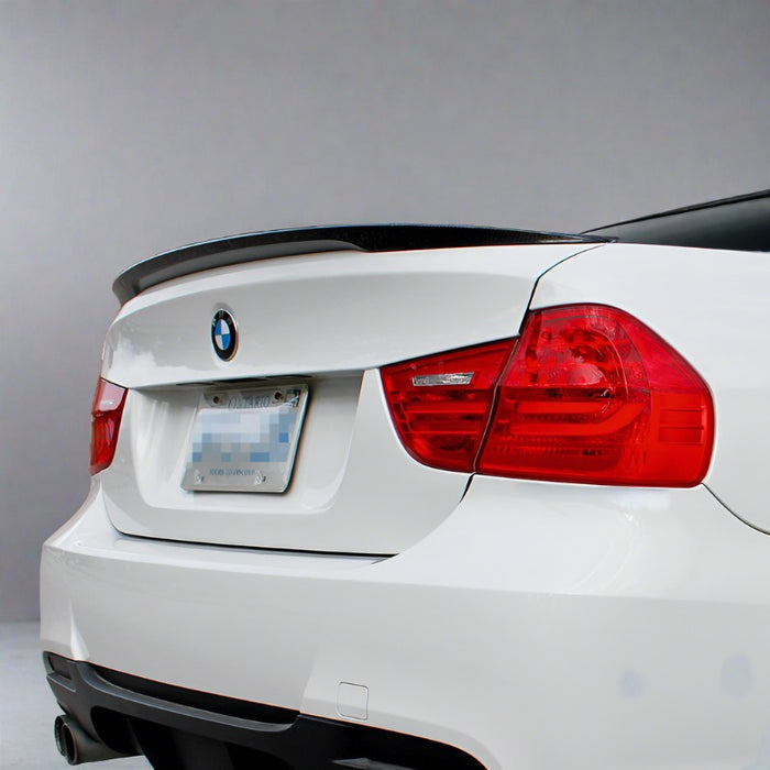BMW E90 REAR SPOILER Black Glossy MP