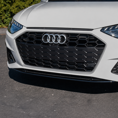 RS4 Style Grill prednja maska za Audi A4 B9 B9.5 Facelift 2020.-2024. Silver