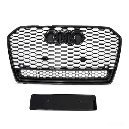 AUDI A6 C7 C7.5 Facelift RS6 Look GRILL Crni Sjajni 2014.-2018.
