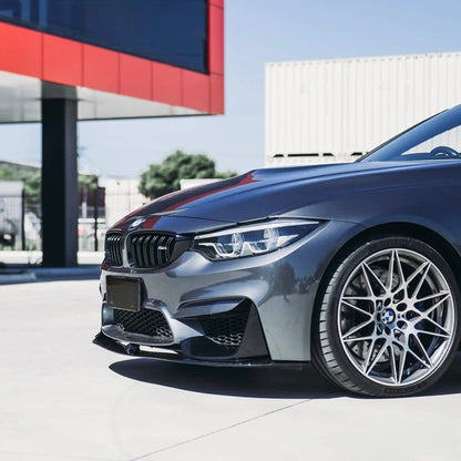 Prednji lip za BMW M3 F80 M4 F82 F83 Piano crni