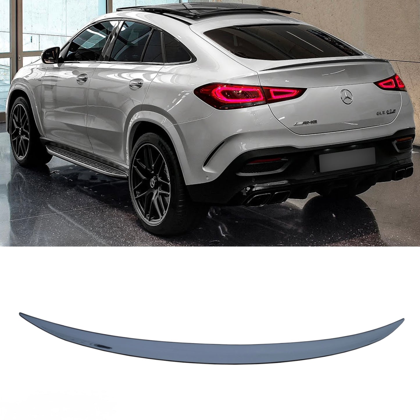 Mercedes GLE Coupe C167 Stražnji spojler Crni sjaj