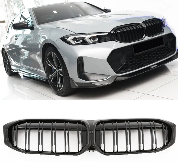 Maska za BMW serije 3 G20 LCI G21 LCI M3 Look sijajno črna