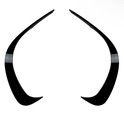 Lajsne prednjeg branika za Mercedes C-Klasa W206 S206 Piano Crna