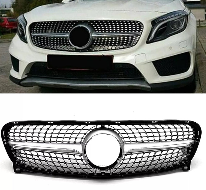 Mercedes-Benz X156 GLA Diamond Grill
