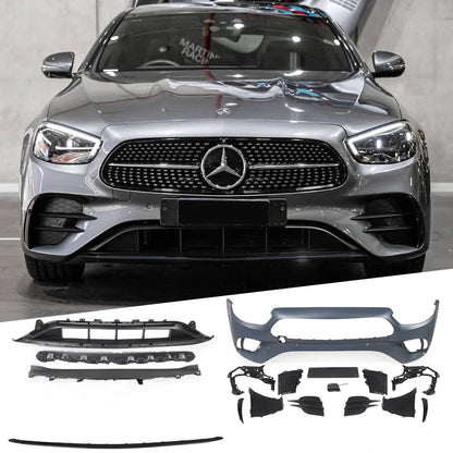 Prednji branik za Mercedes-Benz E-klasa W213 S213 Facelift 2020.-2024. AMG Line Komplet
