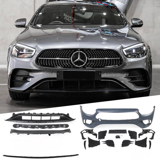 Prednji branik za Mercedes-Benz E-klasa W213 S213 Facelift 2020.-2024. AMG Line Komplet