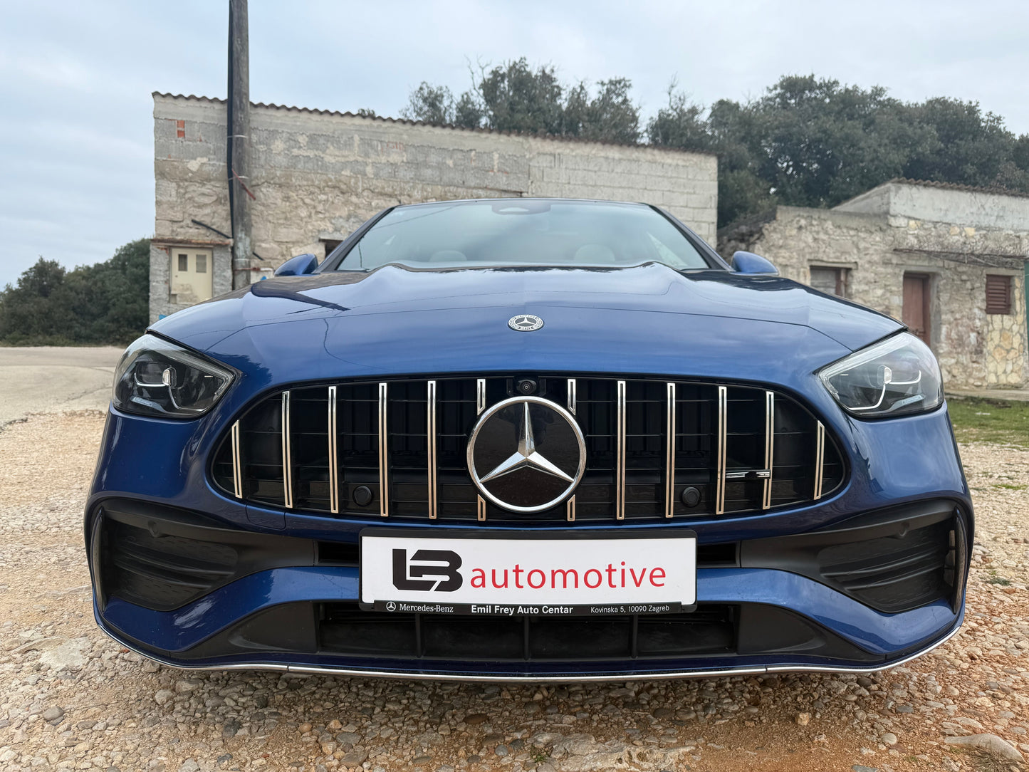 Panamericana Grill za Mercedes-Benz C-klasa W206 S206 Krom