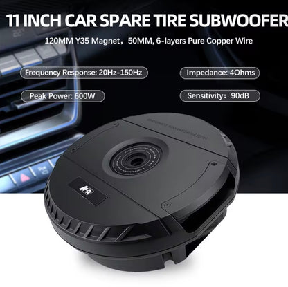Aktivni subwoofer 300W RMS 600W 11” Rezervni kotač