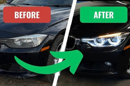 BMW F30 F31 LED Prednja svijetla Farovi Retrofit Plug & Play LCI Look 2013.-2015.