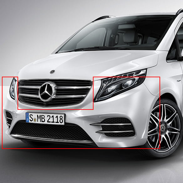 Mercedes V-Klasa W447 AMG Prednji branik