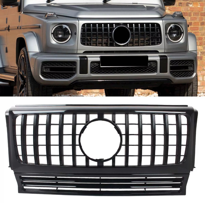 Mercedes-Benz G-Class W463 Panamericana Grill 1990-2018. Black