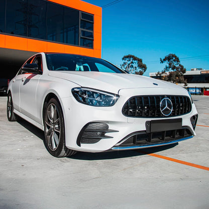 Panamericana grill maska za Mercedes E-klasa W213 Facelift, Crna