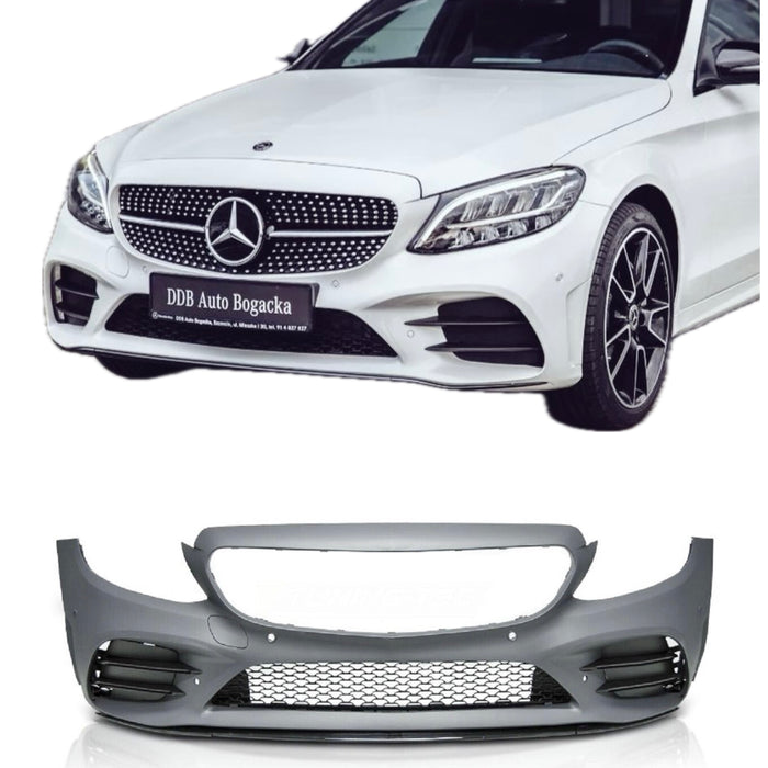 Mercedes W205 Facelift AMG Line prednji branik (2018.-2022.)