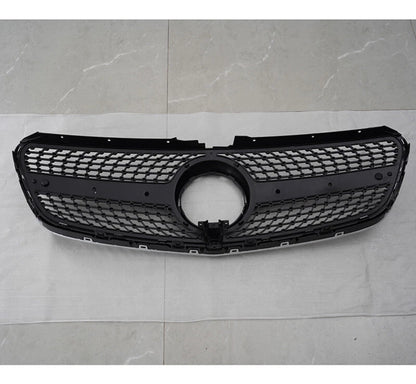 Mercedes V-Klasa W447 Diamond Grill Rešetka hladnjaka Piano Crna Night paket