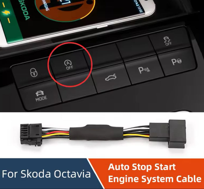 Start Stop IZKLOP Škoda Octavia 3 5E Deaktivacija samodejnega izklopa