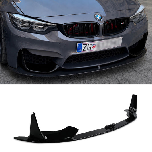 Prednji lip za BMW M3 F80 M4 F82 F83 Piano crni
