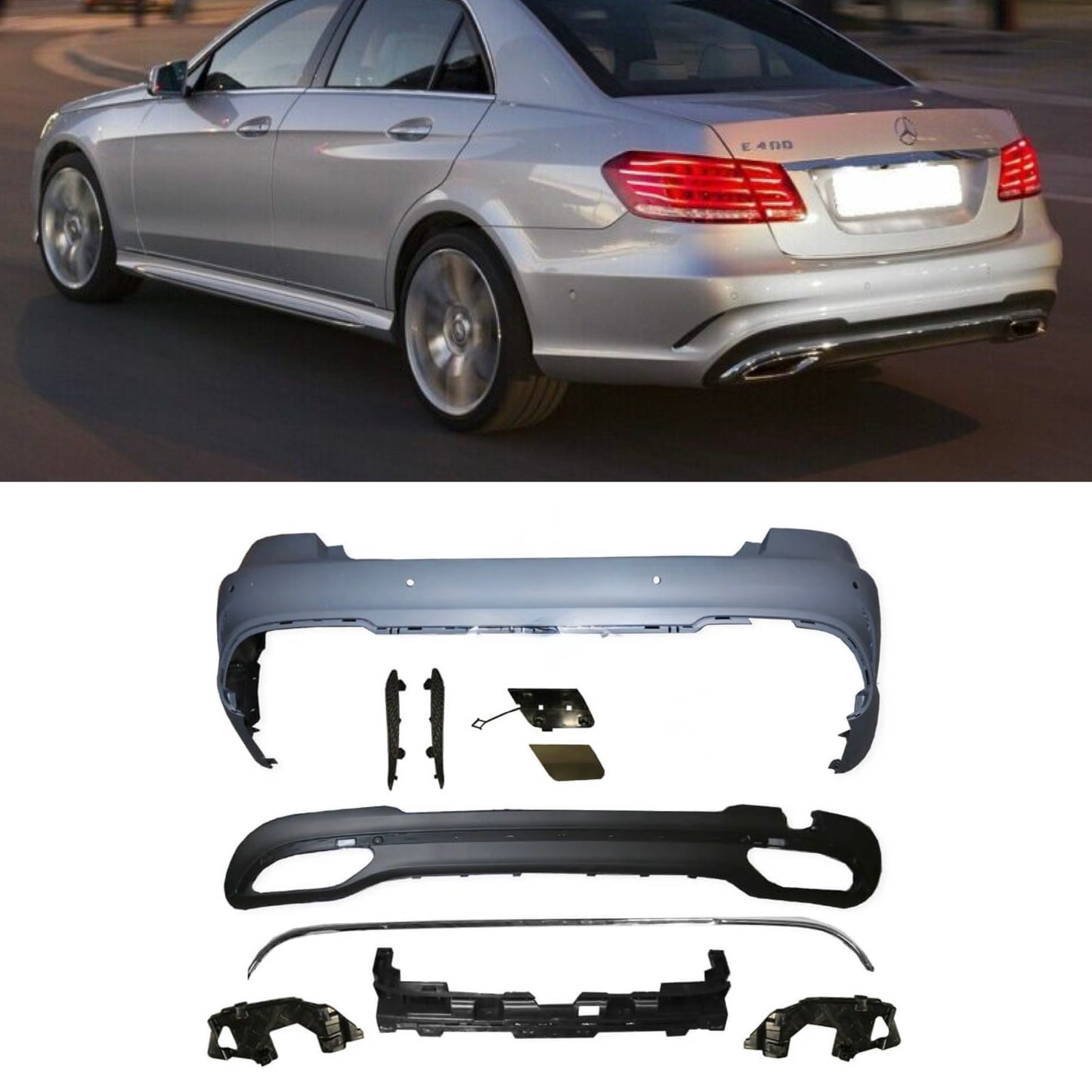 Stražnji branik za Mercedes E-Klasa W212 Facelift AMG Line (2013.-2016.)