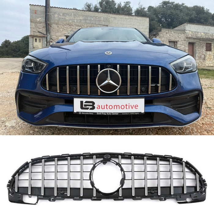 Panamericana Grill for Mercedes-Benz C-Class W206 S206 Chrome