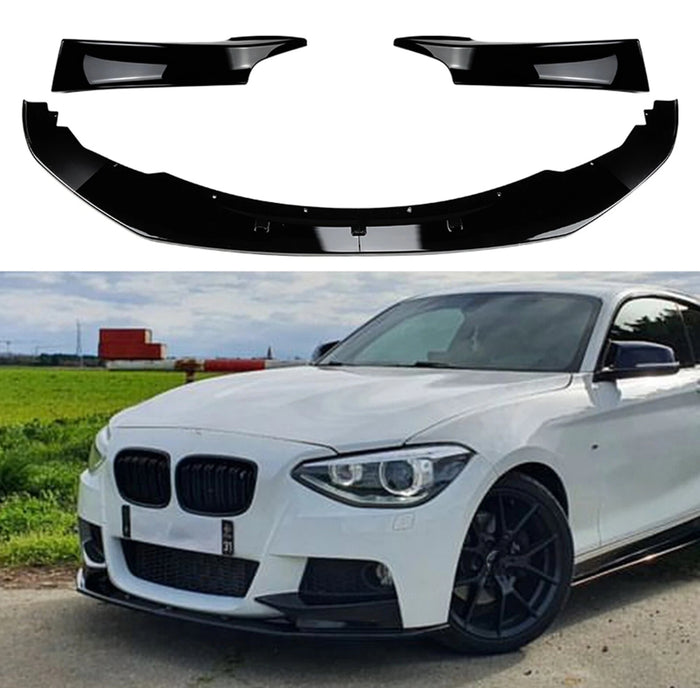Sprednja ustnica za BMW F20 F21 F22 F23 Pre LCI Piano Black