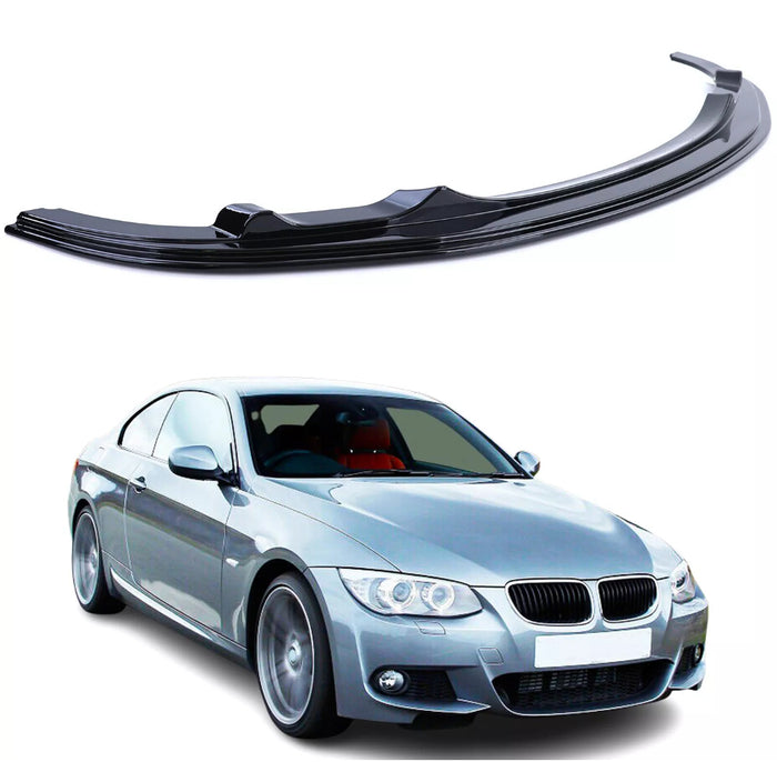 SPREDNJI ZAŠČITNI LISTI ZA BMW E92 E93 LCI, KLAVIROV ČRNA, M Performance