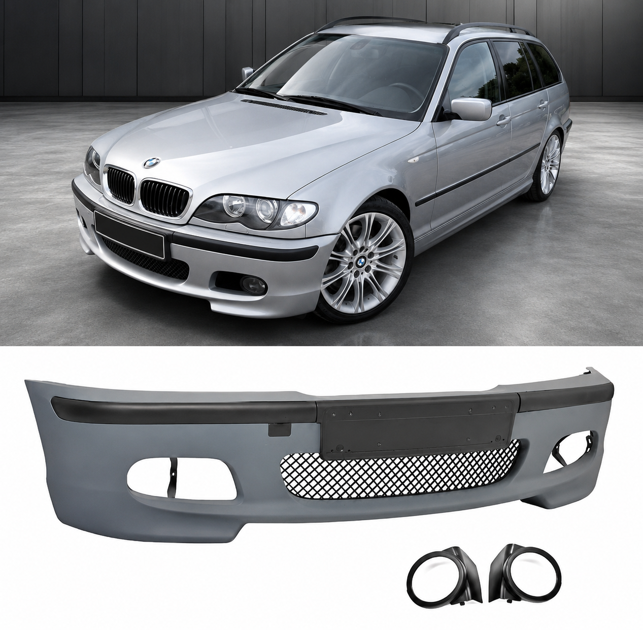 BMW E46 M Technik Front Bumper