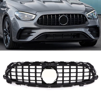 Panamericana grill maska za Mercedes E-klasa W213 Facelift, Crna