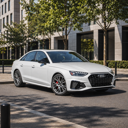 RS4 Style Grill prednja maska za Audi A4 B9 B9.5 Facelift 2020.-2024. Crna