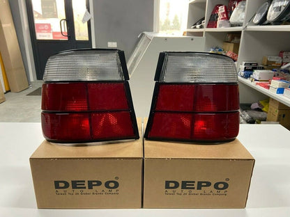 BMW Serije 5 E34 Stražnja stop svijetla Bijela DEPO