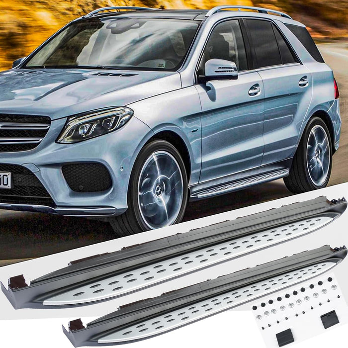 Side steps for Mercedes ML GLE W166 2011-2018.