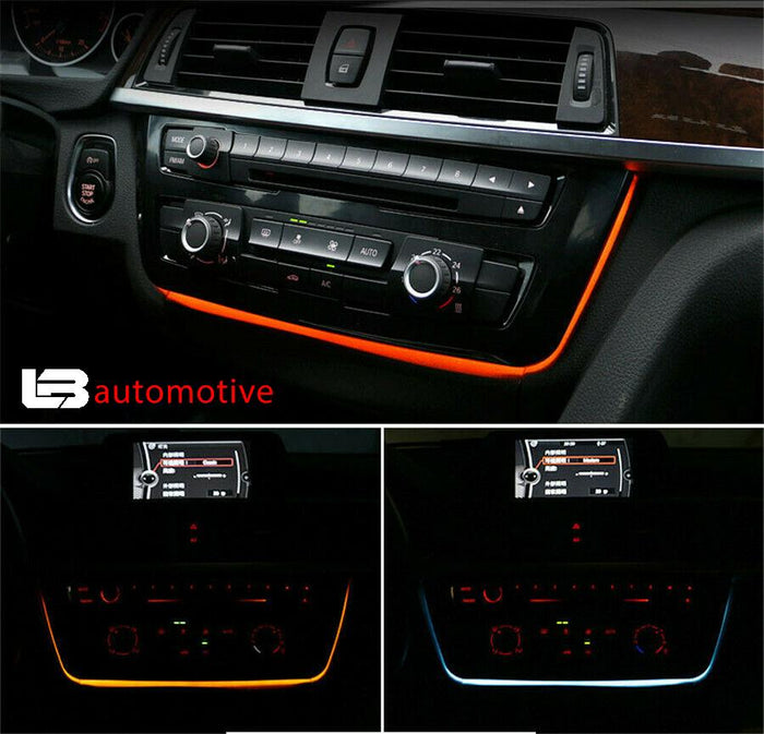 Maska klime za BMW Seriju 3 / 4 F30 F31 F32 F33 F34 F35 sa Ambijentalnim osvjetljenjem - LB Automotive - 24920968