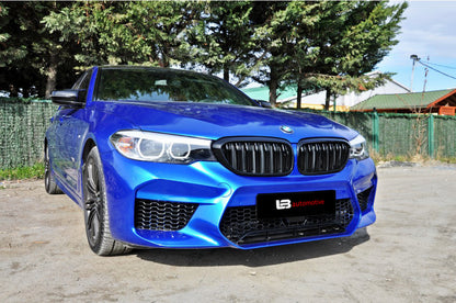 Grill Maska za BMW Serija 5 G30 G31 Gloss Black Dupla rešetka