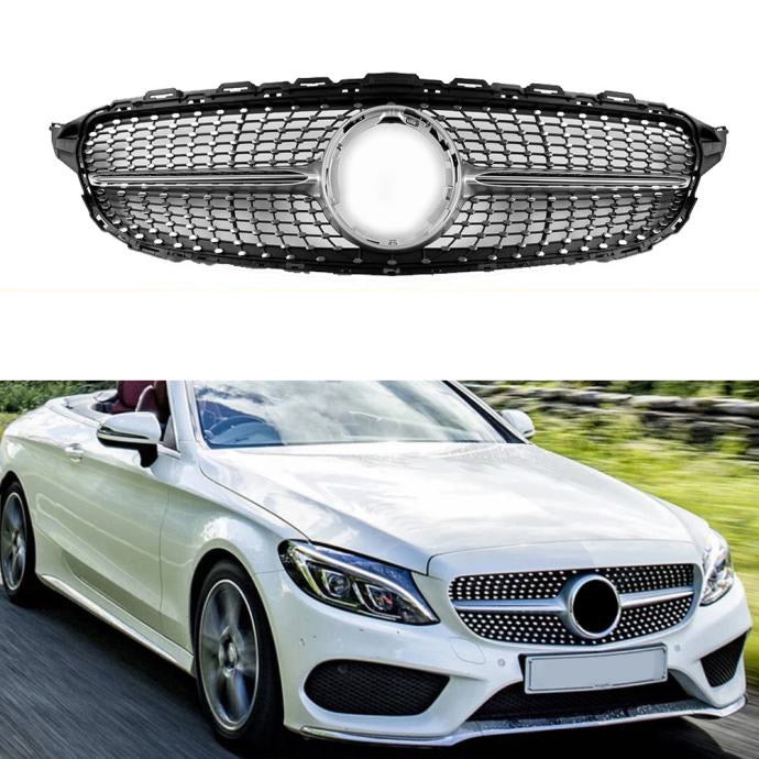 DIAMOND GRILL RADIATOR GRILLE for W205